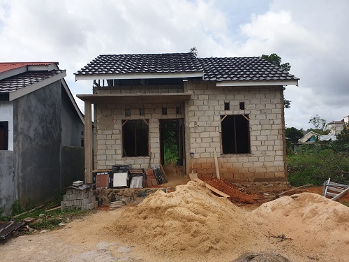 foto contoh rumah perumahan GRIYA SINAR BARU