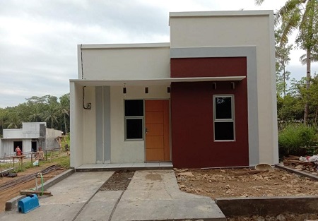 foto contoh rumah perumahan THE RUMINA TRITIH LOR