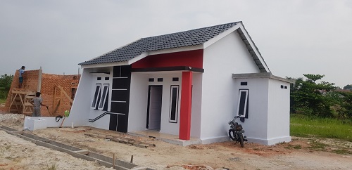 foto contoh rumah perumahan Griya Uka Harmony