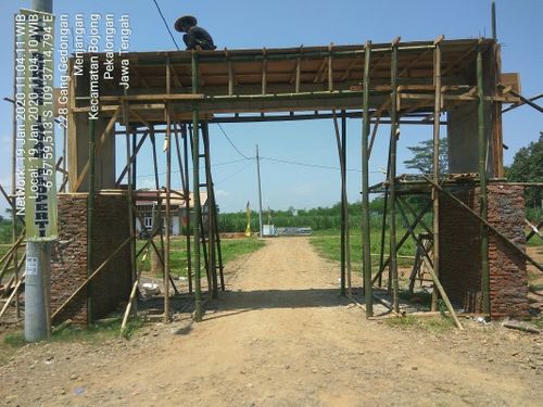 foto gerbang perumahan Menjangan indah
