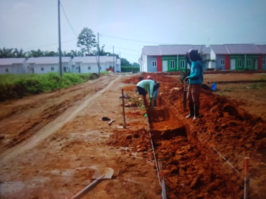 foto gerbang perumahan Salsabilla Residence