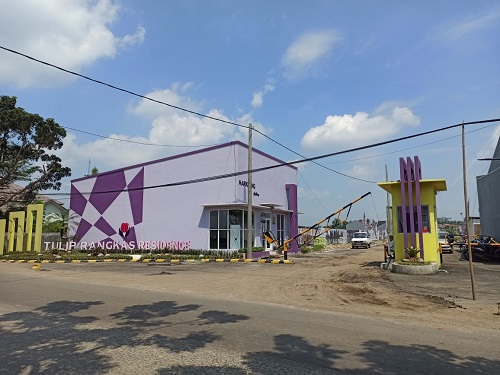 foto gerbang perumahan TULIP RANGKAS RESIDENCE