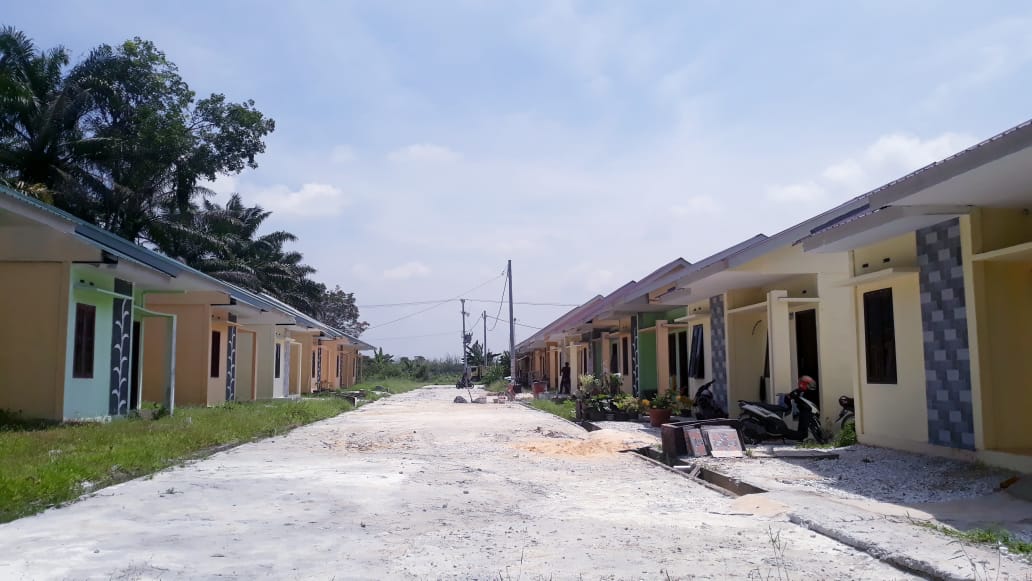 foto gerbang perumahan KUALU GREEN YUDA
