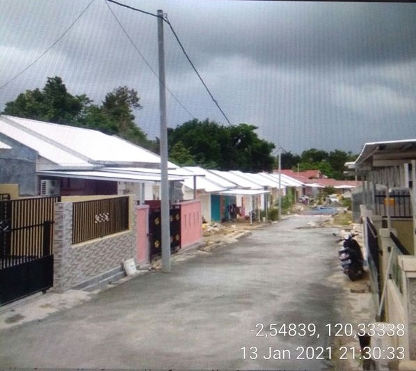 foto gerbang perumahan Bukit Harapan Masamba tahap 2