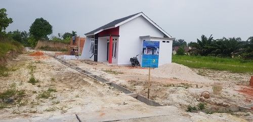 foto gerbang perumahan Griya Uka Harmony
