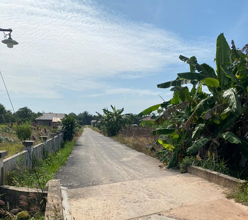 foto gerbang perumahan Hunian Bukit Datuk Indah