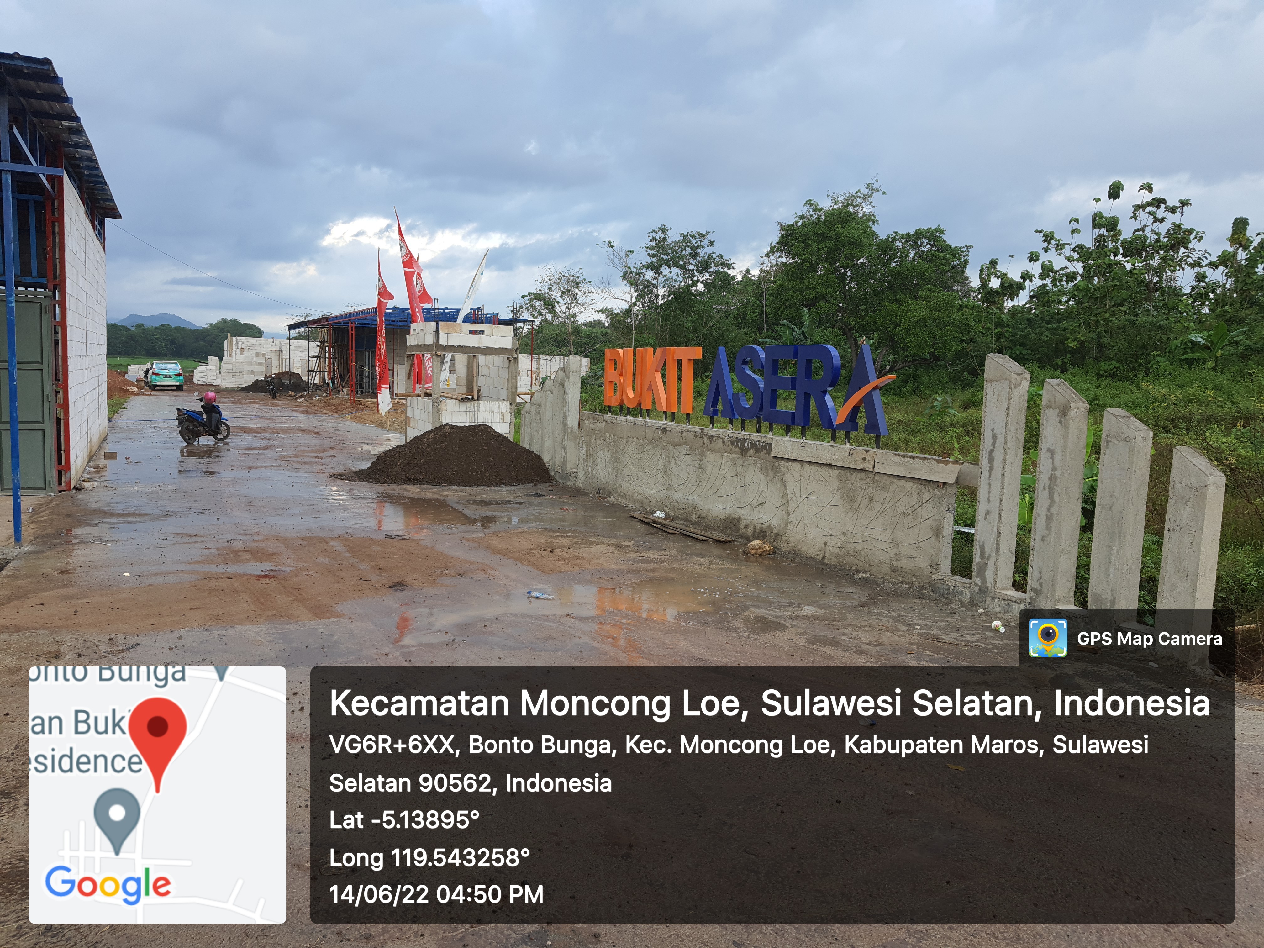 foto gerbang perumahan BUKIT ASERA