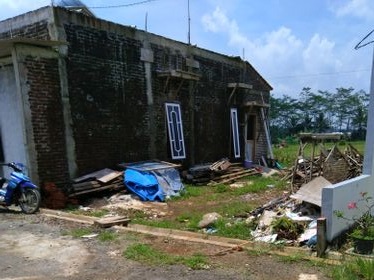 foto posisi tengah perumahan Griya Yasmina Tersono