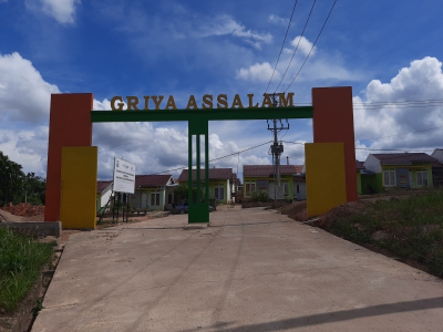 foto posisi tengah perumahan Griya As salam