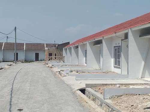 foto posisi tengah perumahan Permata Regency