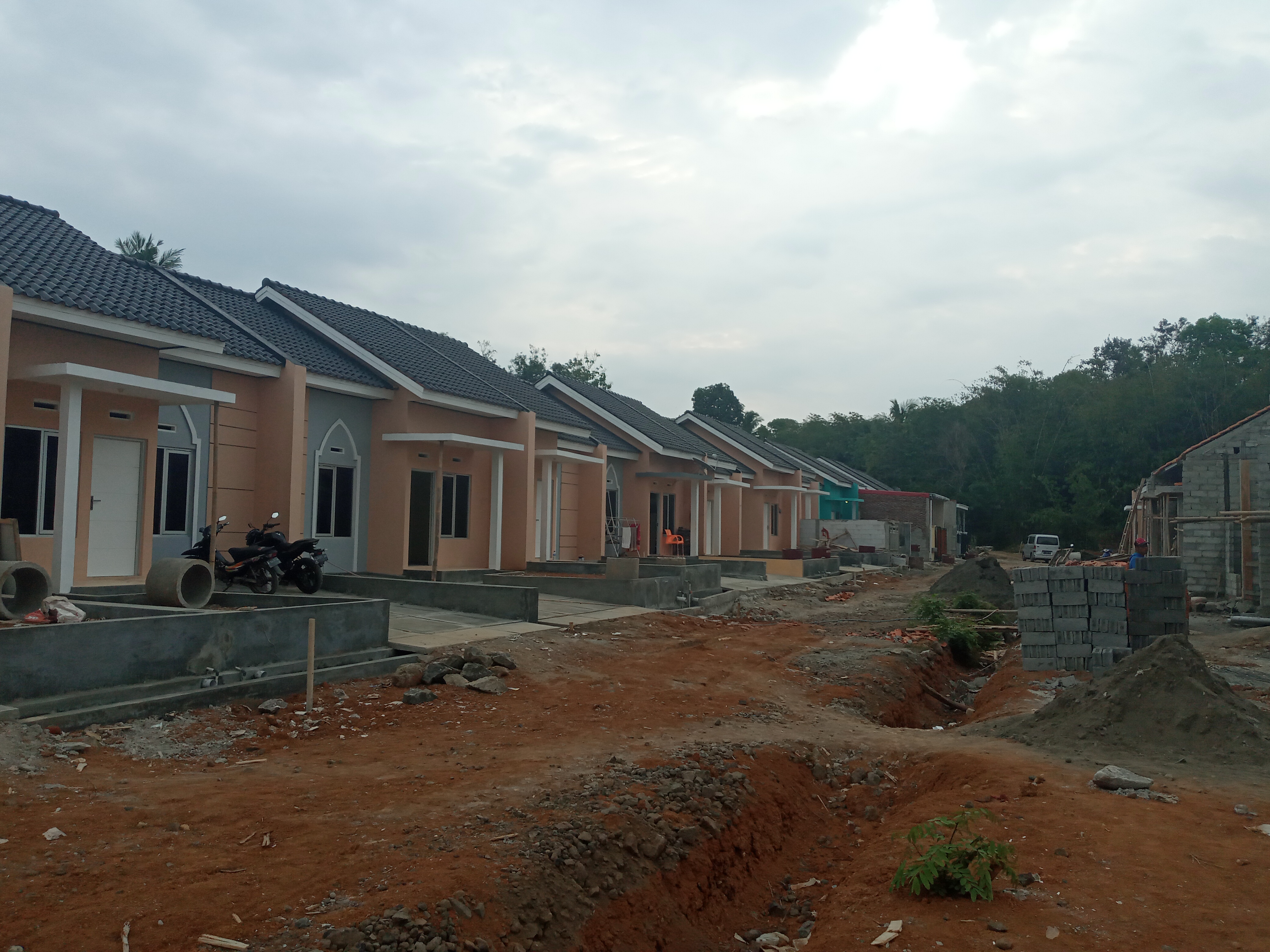 foto posisi tengah perumahan Kalimasada Residence