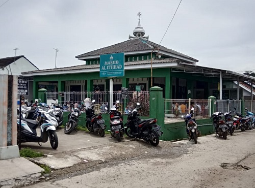 foto posisi tengah perumahan Bukit Kalibagor Indah Tahap 3
