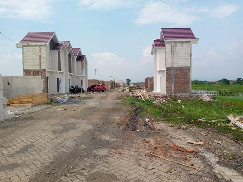 foto posisi tengah perumahan Samawa Village