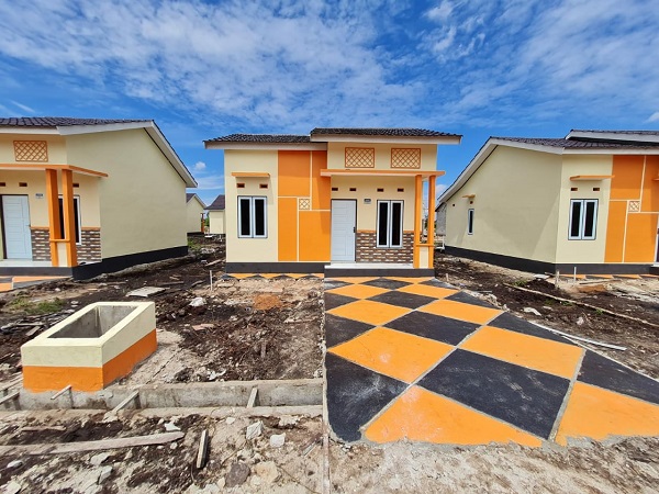 foto posisi tengah perumahan CASADOVA INDAH PERMAI TAHAP III LANJUTAN