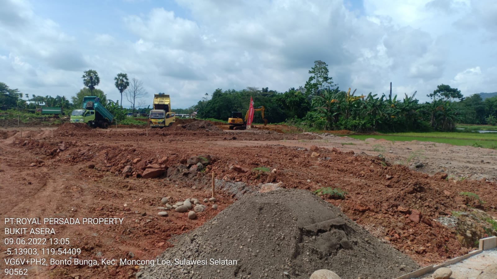 foto posisi tengah perumahan BUKIT ASERA