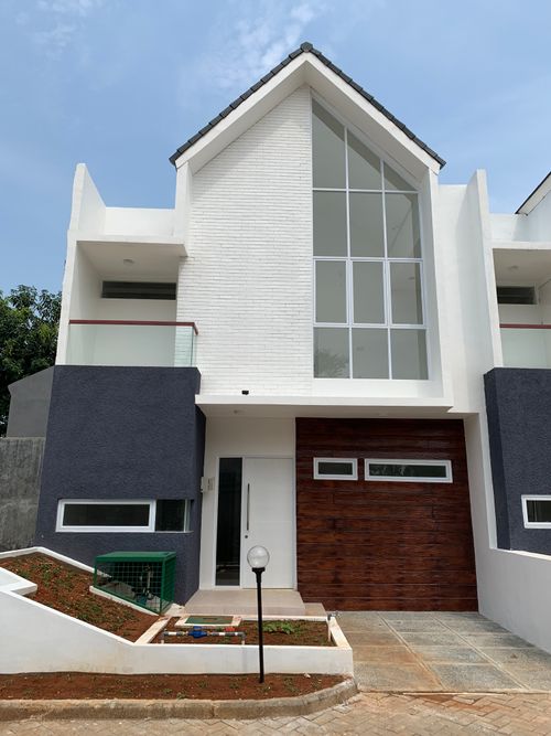 foto contoh rumah perumahan Casa Urbano Serpong