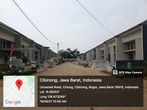 foto posisi tengah perumahan THE AWA