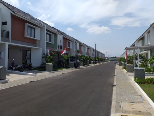 foto posisi tengah perumahan Cluster Dayana