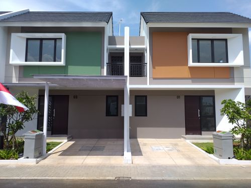 foto contoh rumah perumahan Cluster Dayana