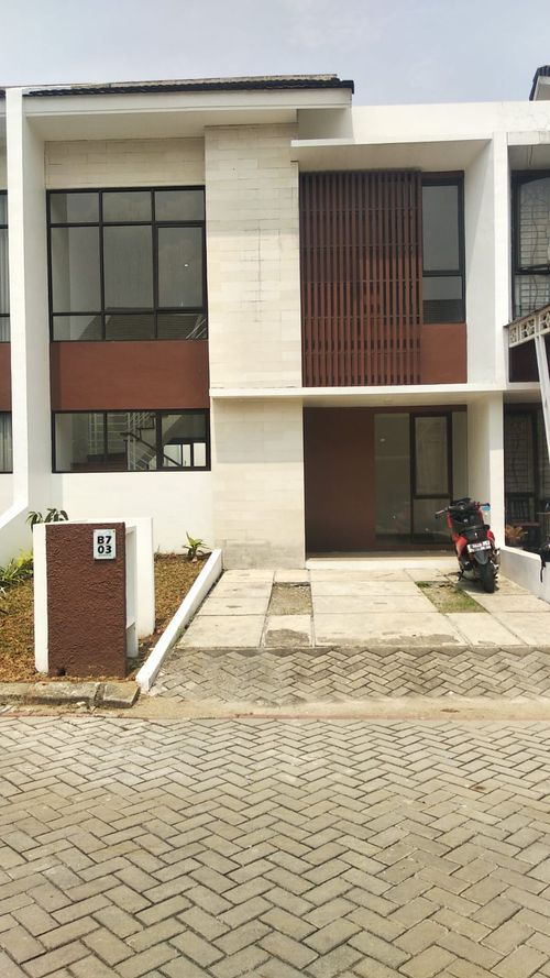 foto tampak rumah tipe Bhavya perumahan Perumahan Buana Gardenia