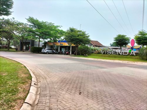 foto gerbang perumahan The Visenda Residence.