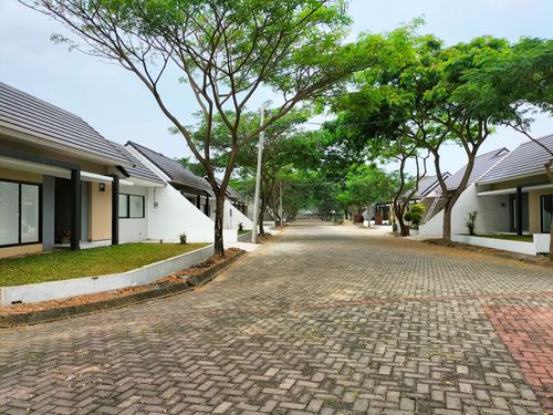 foto posisi tengah perumahan The Visenda Residence.