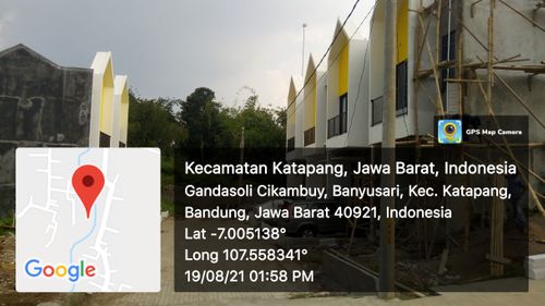 foto posisi tengah perumahan G-Land Katapang Residence 2