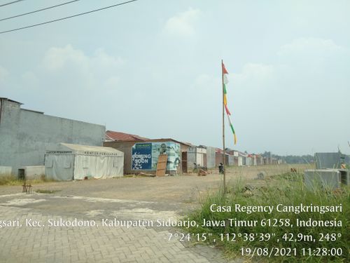 foto gerbang perumahan Casa Regency Cangkringsari