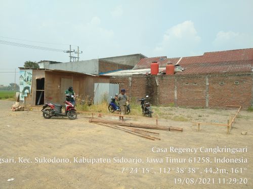 foto contoh rumah perumahan Casa Regency Cangkringsari