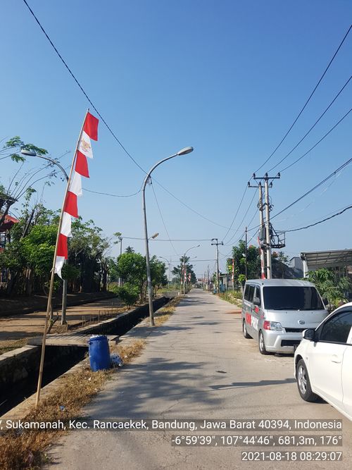 foto posisi tengah perumahan Green Sukamanah Residence
