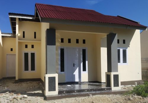 foto tampak rumah tipe 60 perumahan Perumahan Griya Sultana IV