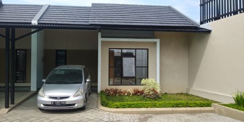 foto tampak rumah tipe 60/98 perumahan My Home @ Cinambo