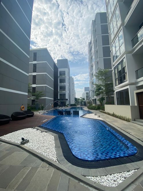 foto posisi tengah perumahan Apartement The Rosebay