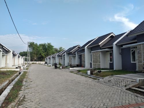 foto posisi tengah perumahan Bukit Mentari Brayu