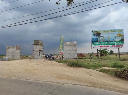 foto gerbang perumahan GREEN BABELAN ASRI 3