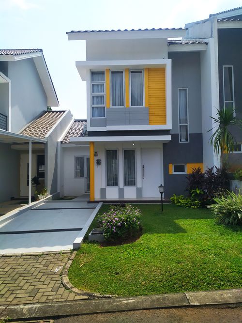 foto contoh rumah perumahan Perumahan Legenda Wisata