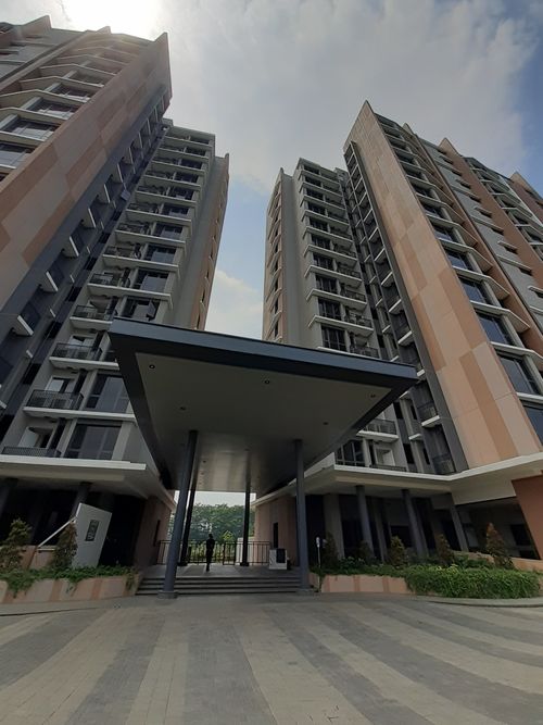foto posisi tengah perumahan Apartement Marigold
