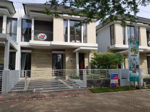 foto contoh rumah perumahan Pantai Mentari Hampton Regency