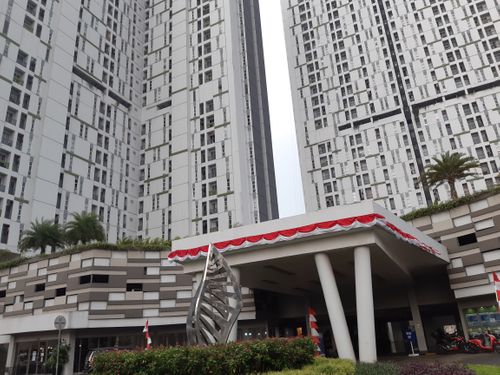 foto posisi tengah perumahan AKASA APARTMENT