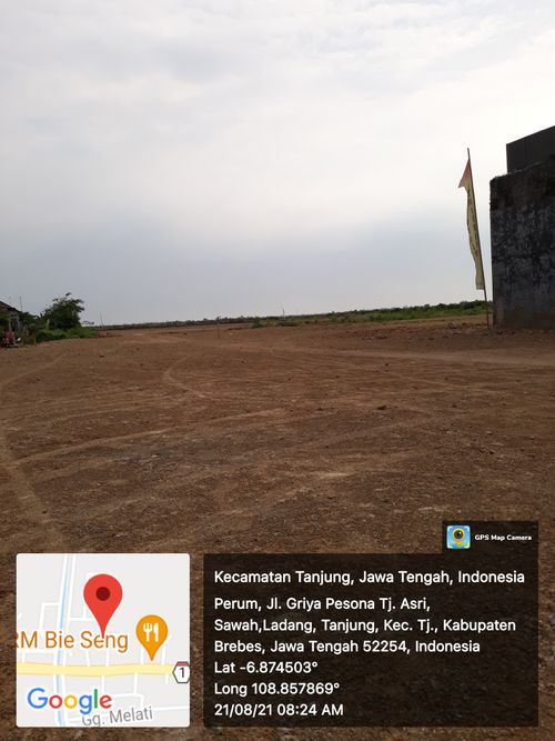 foto posisi tengah perumahan TRIEHANS VILLAGE TANJUNG