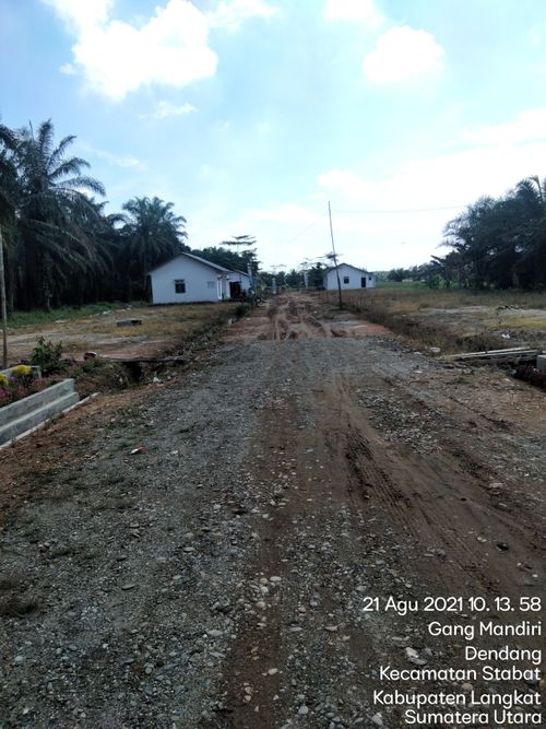 foto posisi tengah perumahan Bukit Mas Residence