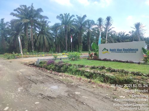 foto gerbang perumahan Bukit Mas Residence