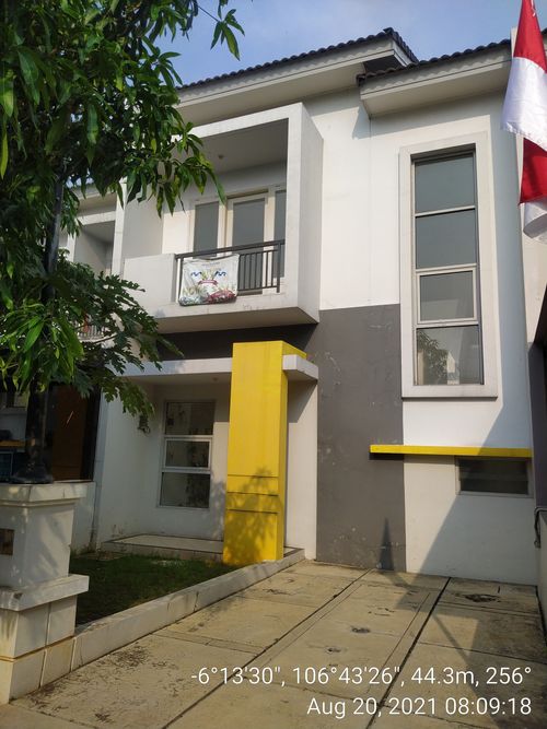 foto contoh rumah perumahan Cluster Tanjung - Puri Beta