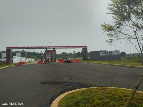 foto gerbang perumahan Naraya Park Kota Deltamas