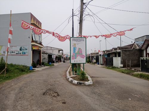 foto posisi tengah perumahan BUANA ASRI