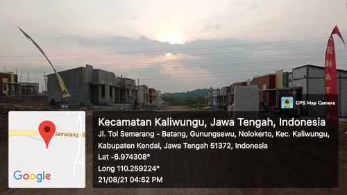 foto posisi tengah perumahan SEHATI KALIWUNGU