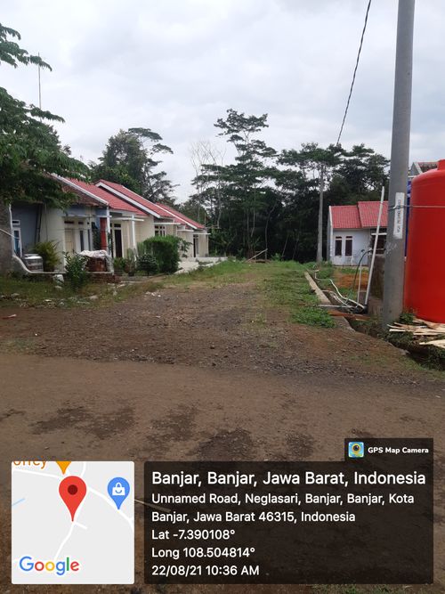 foto gerbang perumahan Griya bukit neglasari