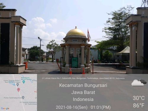 foto gerbang perumahan BUANA ROYALE RESIDENCE/SAPPHIRE RESIDENCE