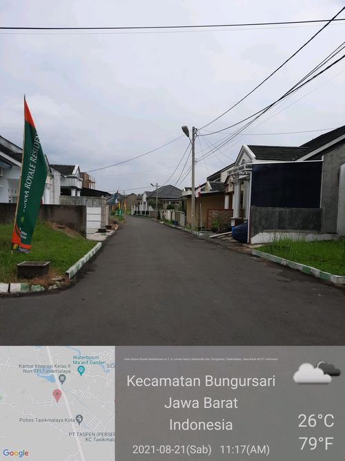 foto posisi tengah perumahan BUANA ROYALE RESIDENCE/SAPPHIRE RESIDENCE
