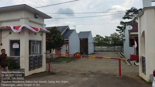 foto gerbang perumahan PERUMAHAN SAPPHIRE RESIDENCE